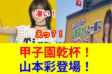 甲子園ビアフェス開催！衝撃発表！山本彩登場！？