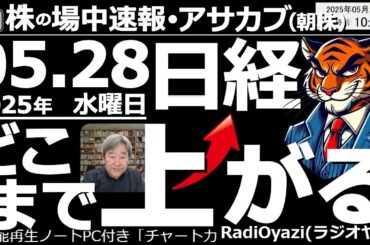 【投資情報(朝株！)】日経平均は米株高と円安で上昇。ただ、上値は重い。このあと、いくらまで上がるのか？●上がりそうな銘柄：7011三菱重、7012川重、7013ＩＨＩ、5803フジクラ、6857アドテ