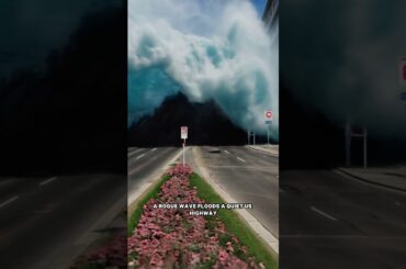 もしこれが現実だったら…メガ津波、その衝撃の瞬間！Ep.188 #usa #earthquake #tsunami