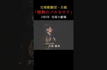 「情熱のバルセロナ」宝塚歌劇・月組公演 1982年 #shorts #TAKARAZUKA #大地真央 #黒木瞳 #ずんだもん