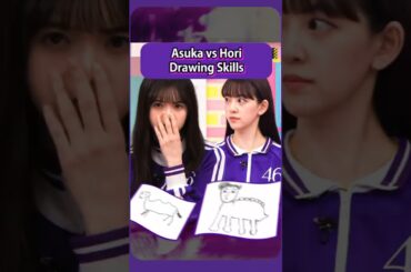 堀未央奈、顔が人間のラクダを描く。 #乃木坂46 #堀未央奈 #齋藤飛鳥 #乃木坂工事中