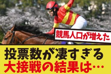 「宝塚記念ファン投票最終結果発表」に対するみんなの反応集