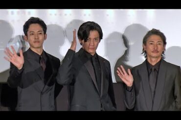 小栗旬、クルーズ船の集団感染と闘った医師役　「思いを大切に演じた」　（映画「フロントライン」ジャパンプレミア／小栗旬 松坂桃李 池松壮亮 窪塚洋介 森七菜 桜井ユキ）