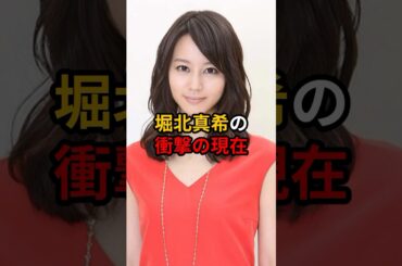 堀北真希の衝撃の現在 #芸能人 #雑学 #shorts