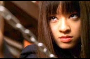 栗山千明  懐かし映画「キルビル」ギロチンアクション