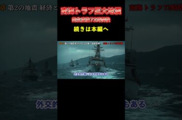 【南海トラフ巨大地震】発生後72時間で日本に何が起きるのか？AIが描く「連鎖崩壊」のシナリオ｜AIシミュレーション