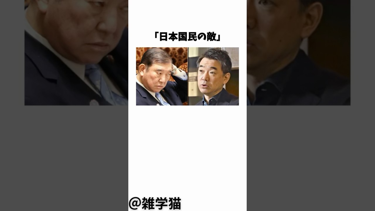 「日本国民の敵」橋本徹が櫻井よしこに公開説教された件に関する雑学#shorts #雑学 #自民党 #日本維新の会 #橋下徹 #二階堂ふみ