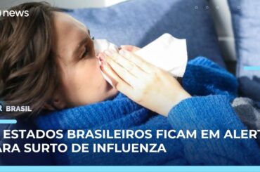 Surto de influenza A lota hospitais e decreta emergência em saúde pública | SBT Brasil (24/05/25)