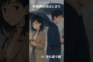 【感動ショートドラマ】#午前0時の恋はじまり｜第1話「すれ違う朝」