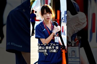 戸田恵梨香の軌跡 #戸田恵梨香 #コードブルー #ライアーゲーム #昔と今