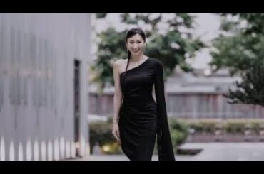 🌧️👗「女神降臨」浅田舞、黒ドレスで魅せた美しさと静けさの共鳴✨💃