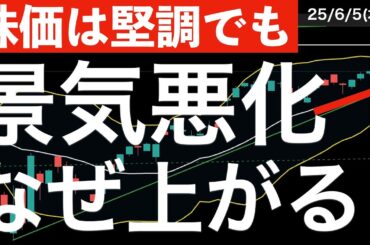 【株価上昇でも】米景気悪化！株価が上がるのはなぜ？