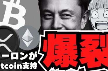 【仮想通貨】イーロンがビットコイン支持＆ミーム爆上げ