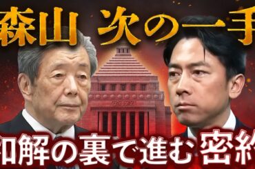 農水族のドンが動いた！進次郎と“和解”の裏で進む立憲との密約〜すべての鍵を握るのは森山だ！