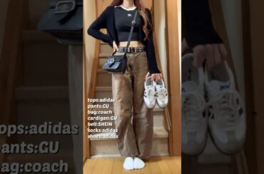 adidasの服がかわちい♡#ootd #outfit #coordinate #fashion #ファッション