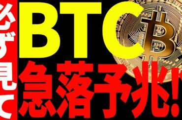 【仮想通貨】ビットコインに急落予兆あり⁉今後の値動きは○○に注目しろ！