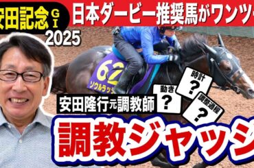 【安田記念2025】安田隆行元調教師が調教ジャッジ　「動き」「時計」「調教過程」を採点しピックアップした４頭を発表！《東スポ競馬ニュース》