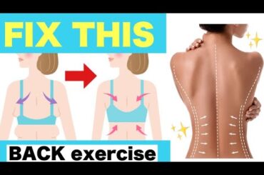 【10分】美しい後ろ姿を手に入れる✨座りながらできるエクササイズ