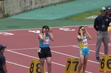 20250607125929宮崎地区中学総体共女100ｍＨ決勝 甲斐 優香3/宮崎(住吉中)15"84 標突
