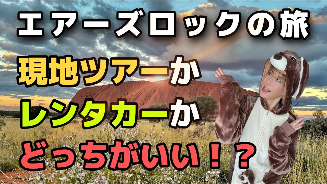 【エアーズロックへの旅】レンタカー借りる?ツアーに参加する? 【エアーズロックへの旅】レンタカー借りる?ツアーに参加する?