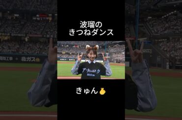 波瑠のきつねダンス#shorts #プロ野球 #野球 #tiktok #おすすめ #美女 #かわいい #きつねダンス #芸能人 #波瑠 #twitter #北海道日本ハムファイターズ