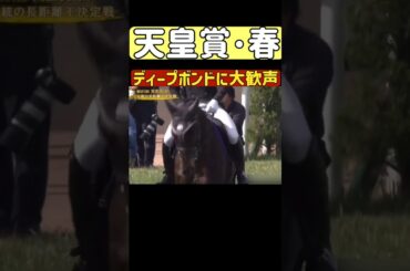 天皇賞春でサプライズ ディープボンドが復活 誘導馬 京都競馬ファンが大歓声