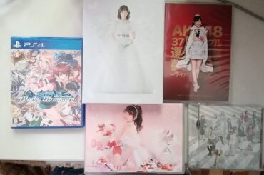 [顔出し/実況]  今月購入したゲームソフト＋AKB関連DVD 6月号（スマホ撮影）