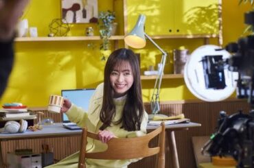 マウスコンピューター新アンバサダーに福原遥が就任！ 『安心パソコン、マウス。』 をテーマにした新CMメイキング