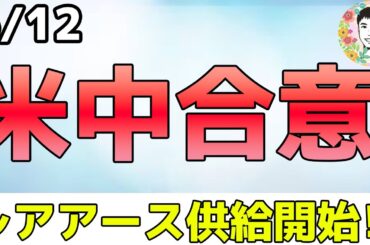 合意の中身は⁉トランプ氏×習主席 最終承認待ち！【6/11 米国株ニュース】
