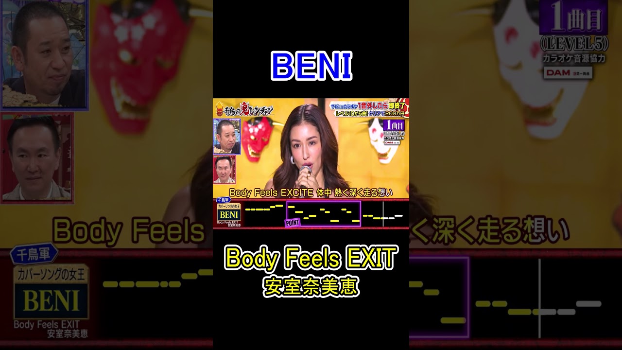 1曲目　Body Feels EXIT / 安室奈美恵