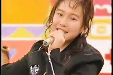 中谷美紀16歳東恵子17歳　無名時代　工藤静香や鶴瓶の前で歌う