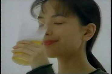 1995  CM  おいしいとこだけ一番搾り　【キリン】　鈴木杏樹
