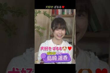 【初チャウチャウ】犬好き ぱるる🐶♥ 【ぱるる部分のみ】 #島崎遥香 #ぱるる #AKB48 #犬好き #Shorts