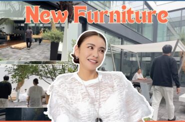 【休日VLOG】新しい家具がやってきた！搬入の様子や、インテリアの考え方も♪