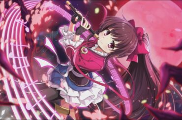 【まどドラ】 [桜隠れ] 天音月夜 (CV:内田真礼) 必殺技 【魔法少女まどか☆マギカ Magia Exedra】 Tsukuyo Amane CV:Maaya Uchida