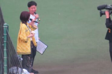乾杯アンバサダー　山本彩　甲子園に登場　20250608