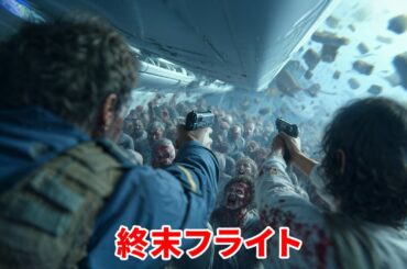 生物学的ウイルスが漏洩し、飛行機の乗客全員が血に飢えたゾンビと化した【映画紹介】
