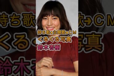 写真の鈴木杏樹がくるくる回る　 持ち歌、僕らに愛を主題歌、大森屋CMソング  #くるくる写真 #平成アイドル  #実は歌手