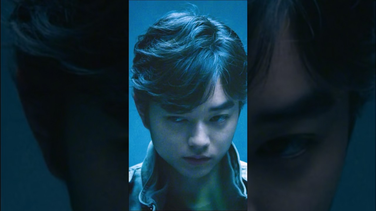 正面から見てもらうんです #寄生獣 #そめたに しょうた #橋本愛 #映画