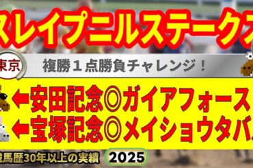 スレイプニルステークス2025競馬予想🔥9連続G1的中男の本命馬は！？