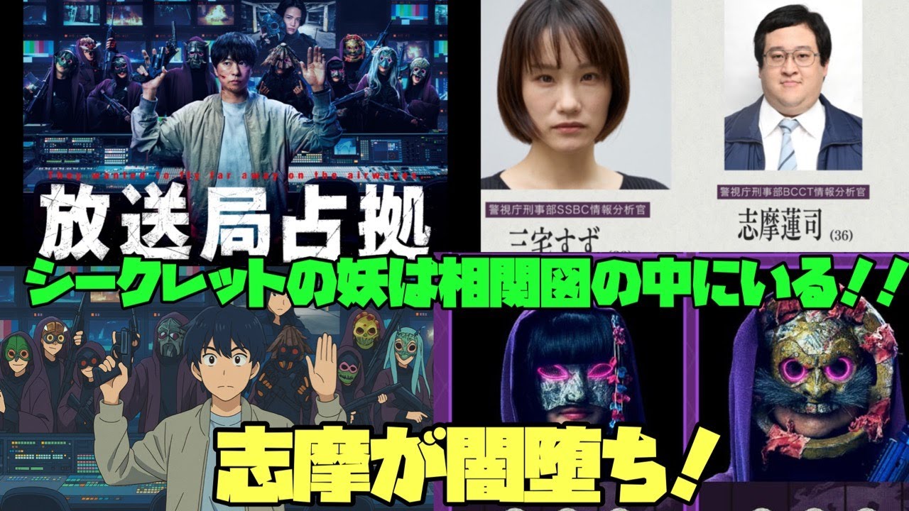 放送局占拠 櫻井翔 菊池風磨 シークレットの妖は相関図の中にいる!志摩が闇落ち!! 占拠シリーズ最新作 放送局占拠 櫻井翔 菊池風磨 シークレットの妖は相関図の中にいる!志摩が闇落ち!! 占拠シリーズ最新作