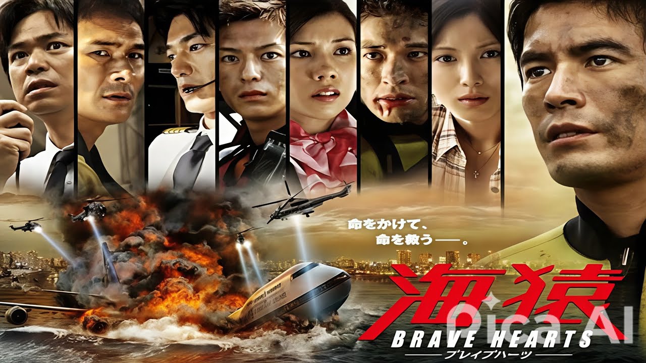 ドラマ『BRAVE HEARTS 海猿』👍👍👍 Umizaru 4  Brave Hearts 2012 Full HD #1080p
