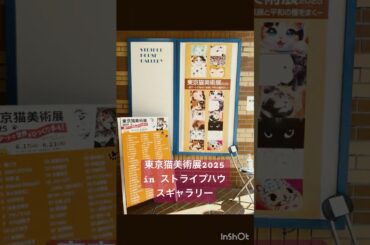 「東京猫美術展2025」2025.6/17〜23(11時〜19時、最終日16時まで)六本木ストライプスペースで開催！
