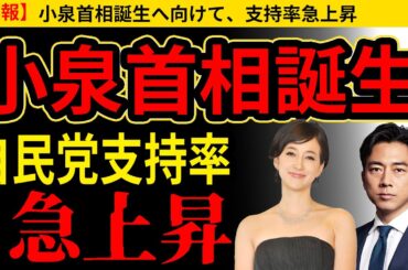 【支持率急上昇】ついに小泉首相誕生へ【どうなるニッポン】