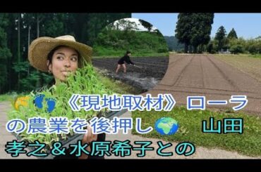🌾👣《現地取材》ローラの農業を後押し🌍　山田孝之＆水原希子との関係とは？農園関係者が語る“裸足田植え”の真意🗣️✨