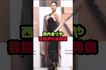 西内まりや、芸能界引退発表