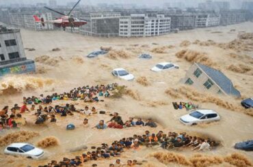 No Mercy: 670,000+ Swept Away as Dams Burst in China, Triggering Deadly Flood!