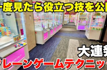 一度見たら役に立つクレーンゲーム攻略動画2024【クレーンゲーム】まとめ集