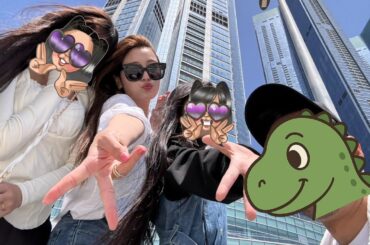 【プサン旅行】家族4人で行きたい所全部回って1分1秒楽しすぎた🫶