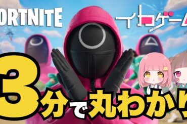 【3分解説】フォートナイト新マップ「イカグラウンド」完全攻略｜イカゲーム×リロード解説！立ち回り＆新武器紹介【最新情報まとめ】